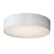 Maxim Lighting Prime 5-Light 20" Wide White Linen Flush Mount Light 10222WL - alternate 1